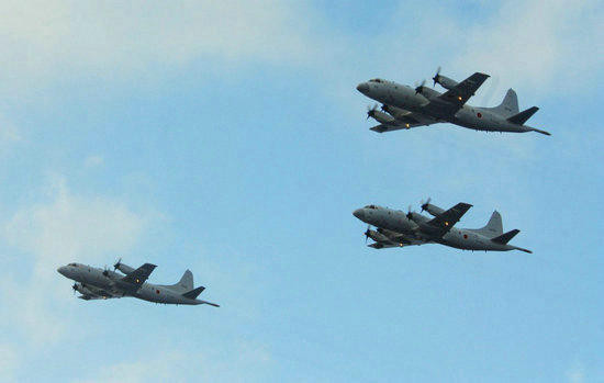 Nhật Bản có rất nhiều máy bay tuần tra săn ngầm P-3C mua của Mỹ, nhưng sẽ được thay thế dần dần bằng máy bay tuần tra săn ngầm mới P-1 do Nhật Bản nghiên cứu chế tạo Nhật Bản có rất nhiều máy bay tuần tra săn ngầm P-3C mua của Mỹ, nhưng sẽ được thay thế dần dần bằng máy bay tuần tra săn ngầm mới P-1 do Nhật Bản nghiên cứu chế tạo