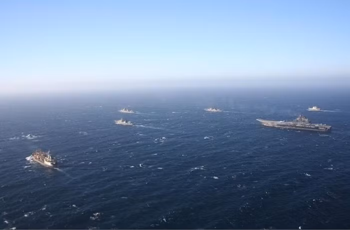 Biên đội tàu sân bay Hải quân Nga