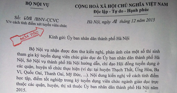 Đống Đa, Hà Nội: Nghị định cho tuyển người học khá, đánh trượt người học giỏi ảnh 5 Đống Đa, Hà Nội: Nghị định cho tuyển người học khá, đánh trượt người học giỏi ảnh 5