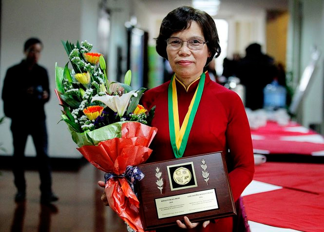 GS. TS Nguyễn Thị Kim Lan tại Đại hội thi đua yêu nước lần thứ 9 vừa qua GS. TS Nguyễn Thị Kim Lan tại Đại hội thi đua yêu nước lần thứ 9 vừa qua