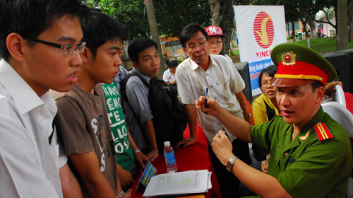 Thông tin tuyển sinh của các trường công an năm 2015 ảnh 1