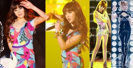 Vài năm trước cô nàng xinh đẹp nhất nhì Kpop nói chung và 2NE1 nói riêng Park Bom thu hút đông đảo sự chú ý của các fan hâm mộ bởi tài năng ca hát. Park Bom thời bây giờ được biết đến với khuôn mặt xinh như búp bê cùng thân hình chuẩn, dù có hơi đẫy đà nhưng vóc dáng của cô khá hoàn hảo, đặc biệt là đôi chân dài miên man. Thế nhưng ít ai biết trước đó Park Bom từng là cô ca sĩ có thân hình khá mập mạp. Sau này cô đã thực hiện chế độ giảm cân với thực đơn khắt khe để có được vóc dáng như ngày hôm nay. Vài năm trước cô nàng xinh đẹp nhất nhì Kpop nói chung và 2NE1 nói riêng Park Bom thu hút đông đảo sự chú ý của các fan hâm mộ bởi tài năng ca hát. Park Bom thời bây giờ được biết đến với khuôn mặt xinh như búp bê cùng thân hình chuẩn, dù có hơi đẫy đà nhưng vóc dáng của cô khá hoàn hảo, đặc biệt là đôi chân dài miên man. Thế nhưng ít ai biết trước đó Park Bom từng là cô ca sĩ có thân hình khá mập mạp. Sau này cô đã thực hiện chế độ giảm cân với thực đơn khắt khe để có được vóc dáng như ngày hôm nay.