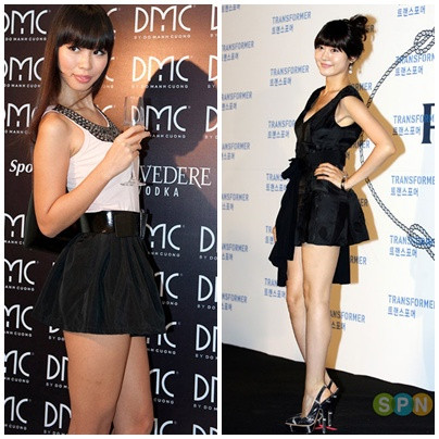 Hà Anh và Sung Yu Ri