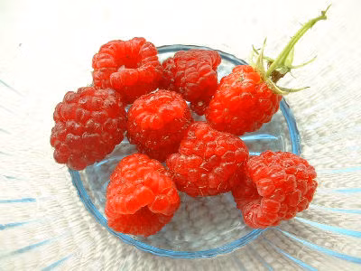 Quả mâm xôi: Một tách quả mâm xôi có 8 gam chất xơ và chỉ có 64 calo. Dặc biệt hơn, một số chất xơ trong quả mâm xôi còn có tác dụng đánh bay cholesterol, giúp bạn không còn nỗi lo mang tên "cân nặng".