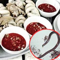 Có thể nhiễm trùng huyết, hoại tử chân tay vì lòng lợn, tiết canh