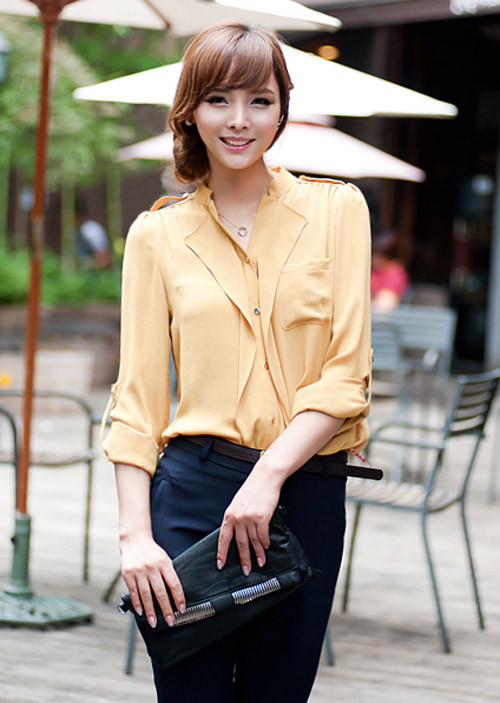 2. Áo tay lỡ mix cùng quần âu