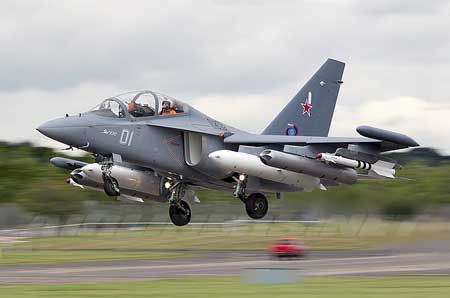 Yak-130 sau khi nâng cấp có thể mang thêm tên lửa đối đất/hải - nó sẽ trở thành một giải pháp cho các quốc gia có ngân sách quốc phòng eo hẹp nhưng muốn sở hữu tiêm kích đa năng, hiện đại.