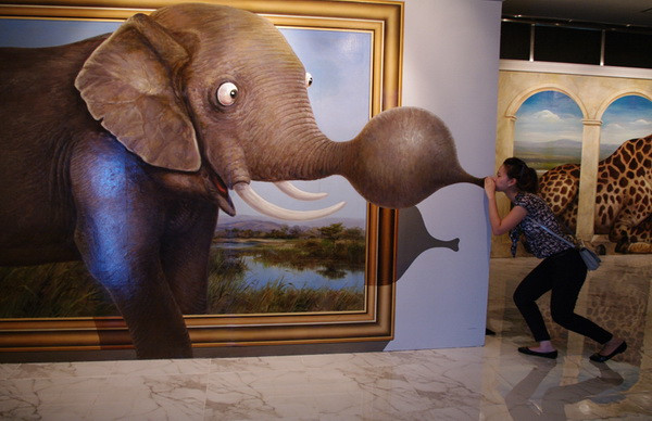 Tranh 3D tại Hà Nội. Tranh 3D tại Hà Nội.