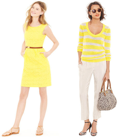 Cùng chiêm ngưỡng một số trang phục vàng đáng yêu tới công sở.