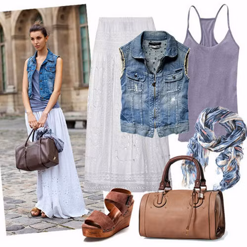 Vừa cá tính vừa thướt tha.