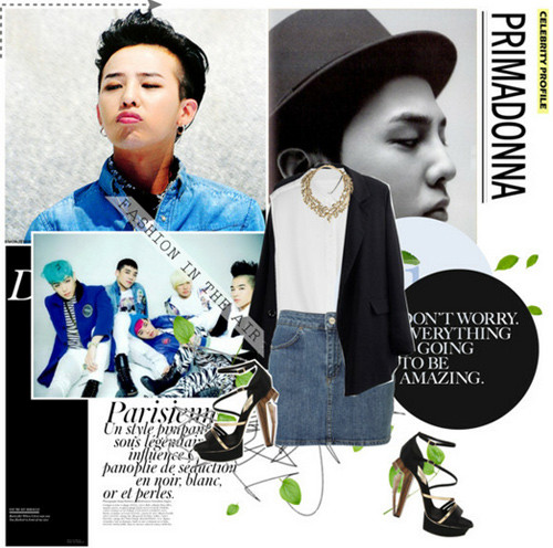 Chân váy bò cũng được nhiều tín đồ yêu thích.