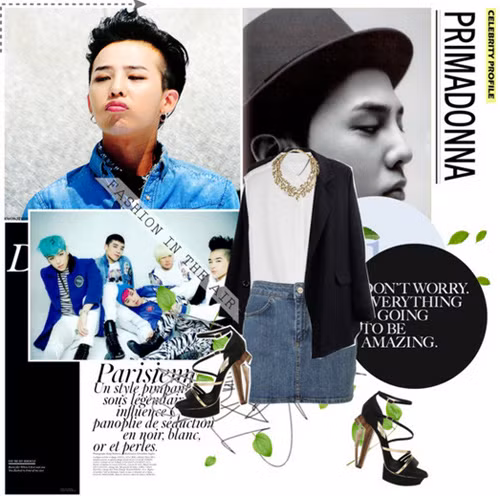 Chân váy bò cũng được nhiều tín đồ yêu thích.