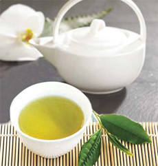 Nghiên cứu khoa học cho thấy, trong trà xanh có chứa chất EGCG và ECG tiêu diệt vi khuẩn và kiềm chế hoạt động của collagenase - một loại enzyme tự nhiên có thể phá hủy collagen khỏe mạnh ở mô nướu, làm nướu hay chảy máu và tổn thương. Nghiên cứu khoa học cho thấy, trong trà xanh có chứa chất EGCG và ECG tiêu diệt vi khuẩn và kiềm chế hoạt động của collagenase - một loại enzyme tự nhiên có thể phá hủy collagen khỏe mạnh ở mô nướu, làm nướu hay chảy máu và tổn thương.