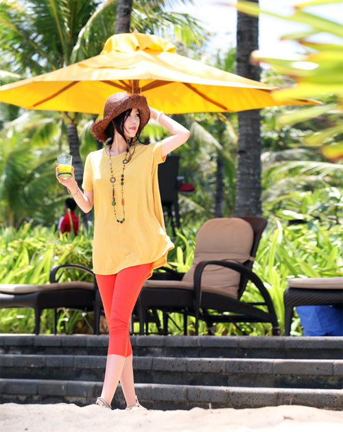 Quần soóc, quần ngố Xem thêm: Style đi biển cho cô nàng có vòng 1 khiêm tốn