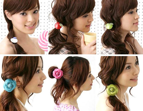 Những kiểu tóc dễ thương dành cho bạn gái.