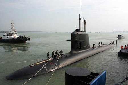 Tàu ngầm lớp Scorpene trong biên chế hải quân Brazil. Tàu ngầm lớp Scorpene trong biên chế hải quân Brazil.