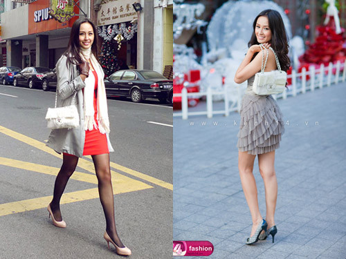 ... và Chanel đính lông vũ mới mẻ. ... và Chanel đính lông vũ mới mẻ.