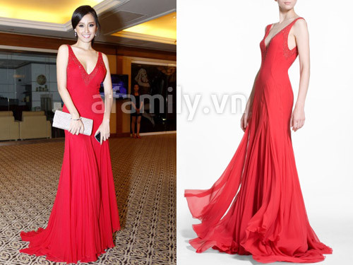 Một mẫu đầm của BCBG được Mai Phương Thúy chọn cho các dạ tiệc. Một mẫu đầm của BCBG được Mai Phương Thúy chọn cho các dạ tiệc.