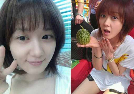 Với làn da mịn màng, Jang Na Ra đẹp rạng ngời ngay cả khi để mặt mộc. Với làn da mịn màng, Jang Na Ra đẹp rạng ngời ngay cả khi để mặt mộc.