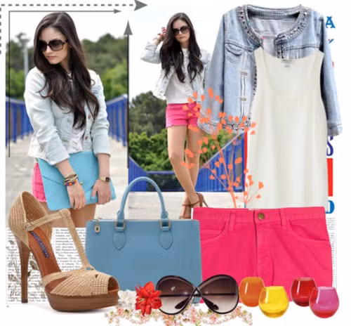 Thời trang màu neon vẫn đủ sức lôi cuốn và khiến nhiều cô gái phải "rực cháy" theo tiếng gọi của mình.