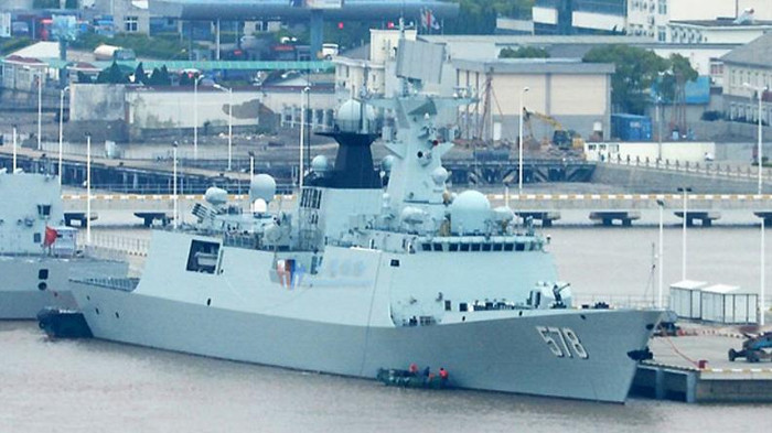 Tàu hộ vệ tên lửa Dương Châu số hiệu 578 Type 054A, Hạm đội Đông Hải, Hải quân Trung Quốc Tàu hộ vệ tên lửa Dương Châu số hiệu 578 Type 054A, Hạm đội Đông Hải, Hải quân Trung Quốc