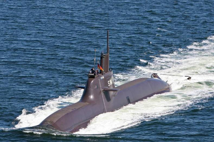 Tàu ngầm thông thường Type 212A Đức