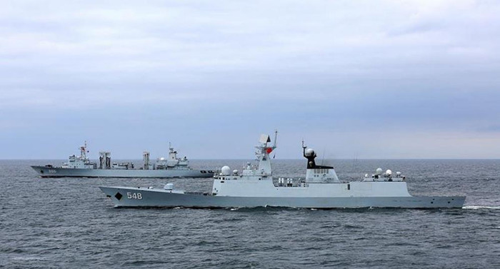 Biên đội hộ tống tốp 20 của Hải quân Trung Quốc (nguồn Tin tức Trung Quốc)