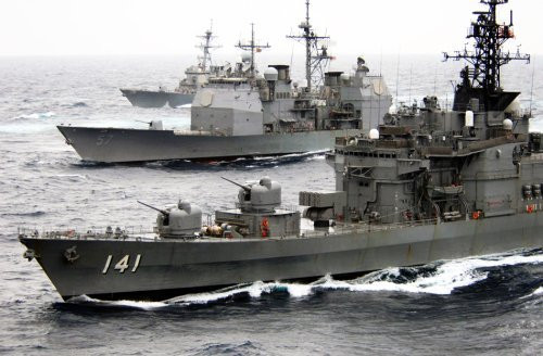 Quân đội Mỹ-Nhật tiến hành tập trận chung (ảnh tư liệu)