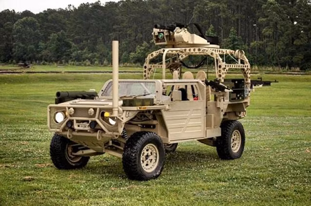 Xe chiến đấu siêu nhẹ GMV 1.1 của Công ty General Dynamics Mỹ