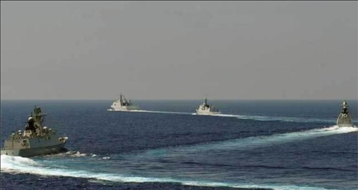 Hạm đội Nam Hải, Hải quân Trung Quốc tổ chức tập trận đánh chiếm đảo đá (ảnh tư liệu)