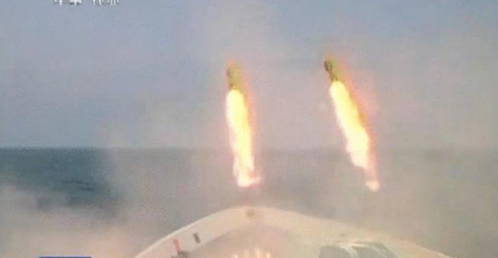 Hạm đội Nam Hải, Hải quân Trung Quốc tiến hành tập trận săn ngầm (nguồn Thời báo Hoàn Cầu)