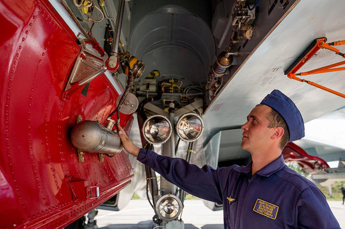 Máy bay chiến đấu đa năng 2 chỗ ngồi Su-30MS biên chế cho một căn cứ ở bang Chita, Quân khu miền Đông, Quân đội Nga