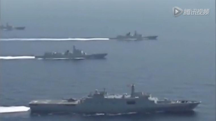 Trung Quốc ngày càng thường xuyên phô trương sức mạnh quân sự, răn đe vũ lực trên Biển Đông (trong hình) và các vùng biển xung quanh khác. Trung Quốc ngày càng thường xuyên phô trương sức mạnh quân sự, răn đe vũ lực trên Biển Đông (trong hình) và các vùng biển xung quanh khác.