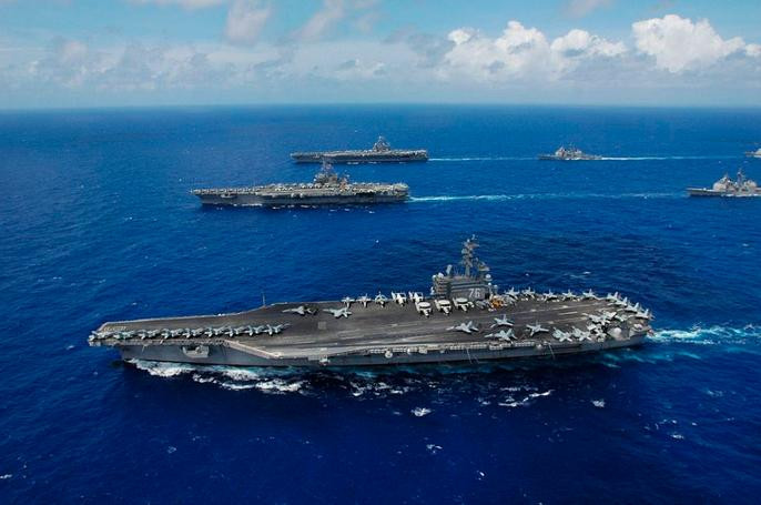 Tàu sân bay USS Ronald Reagan CVN 76 của Hải quân Mỹ Tàu sân bay USS Ronald Reagan CVN 76 của Hải quân Mỹ