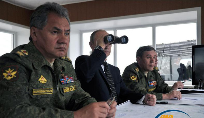 Tổng thống Nga Vladimir Putin sẽ quan sát cuộc diễn tập 1 ngày Tổng thống Nga Vladimir Putin sẽ quan sát cuộc diễn tập 1 ngày