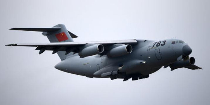 Trung Quốc đang phát triển máy bay vận tải cỡ lớn Y-20 Trung Quốc đang phát triển máy bay vận tải cỡ lớn Y-20