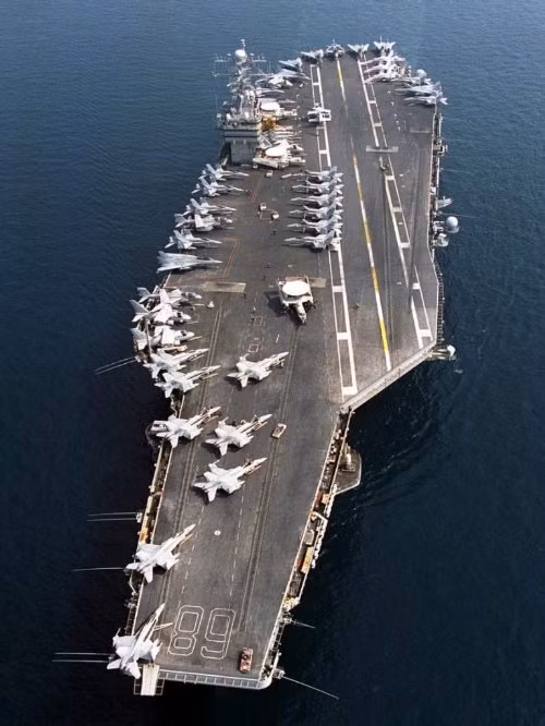 Tàu sân bay USS Nimitz CVN 68, Hải quân Mỹ