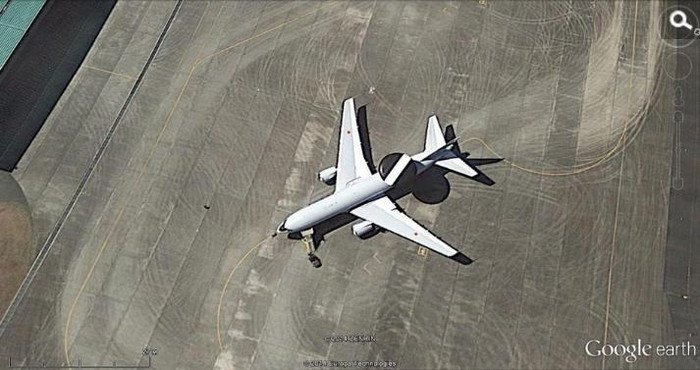 Tình hình bố trí quân sự ở lãnh thổ Nhật Bản do Google cung cấp (nguồn báo Hoàn Cầu, TQ)