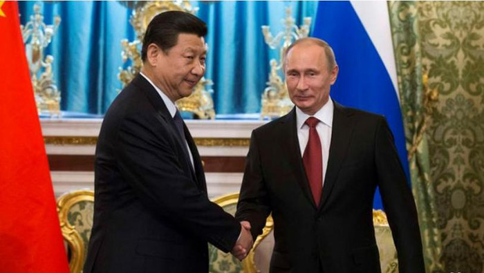 Ông Tập Cận Bình và người đồng cấp Nga Vladimir Putin