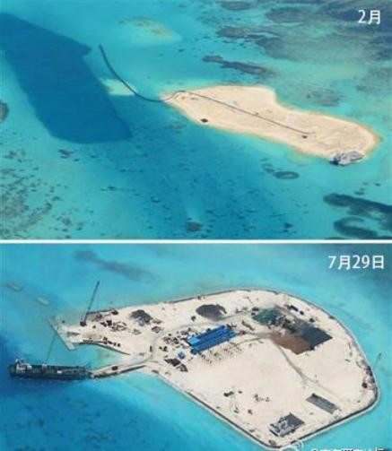 Trung Quốc đang tiến hành "đảo hóa" phi pháp một số đá ngầm ở quần đảo Trường Sa của Việt Nam Trung Quốc đang tiến hành "đảo hóa" phi pháp một số đá ngầm ở quần đảo Trường Sa của Việt Nam