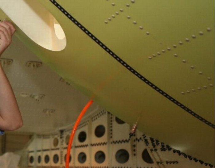 Chiếc máy bay chở khách C919 đầu tiên của Trung Quốc lắp ráp Chiếc máy bay chở khách C919 đầu tiên của Trung Quốc lắp ráp