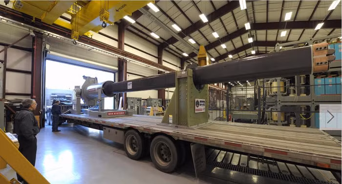 Pháo điện từ do Công ty BAE chế tạo cho tàu khu trục DDG 1000 Hải quân Mỹ