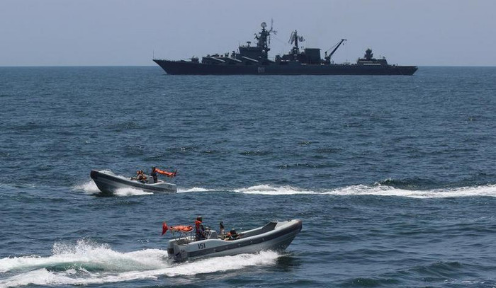 Diễn tập "Liên hợp trên biển 2014" Trung-Nga Diễn tập "Liên hợp trên biển 2014" Trung-Nga