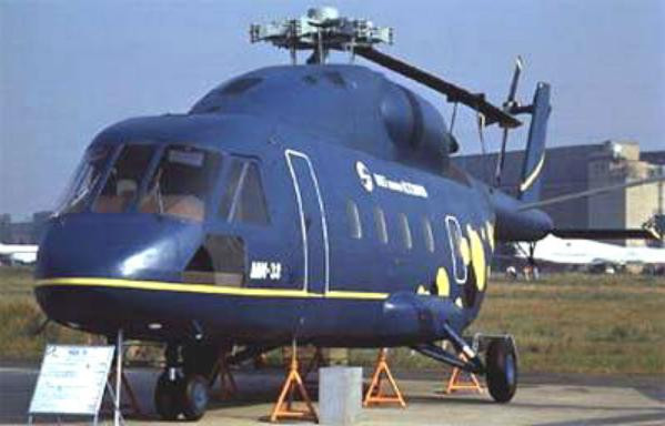 Máy bay trực thăng đa năng mới Mi-38 của Nga Máy bay trực thăng đa năng mới Mi-38 của Nga