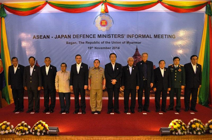 Hội nghị Bộ trưởng Quốc phòng Nhật Bản-ASEAN tổ chức ở thành phố Bagan, Myanmar ngày 19 tháng 11 nawm 2014