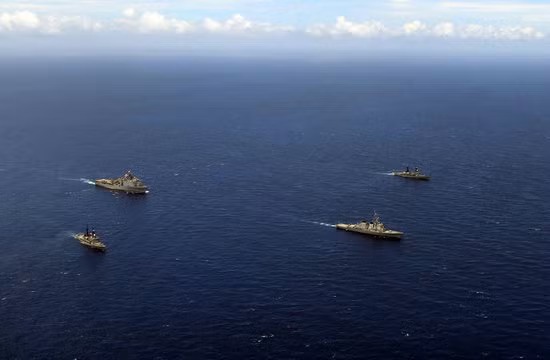 Mỹ-Philippines trong một cuộc tập trận chung Mỹ-Philippines trong một cuộc tập trận chung