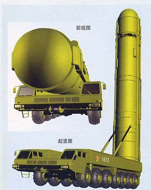 Phương án chương trình tên lửa đạn đạo xuyên lục địa DF-41 Trung Quốc