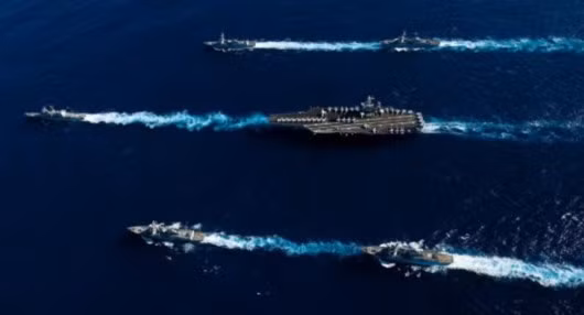 Cụm tấn công tàu sân bay John C Stennis của Hải quân Mỹ
