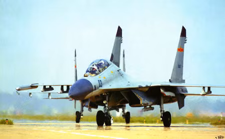 Máy bay chiến đấu Su-27SK của Không quân Trung Quốc, mua của Nga