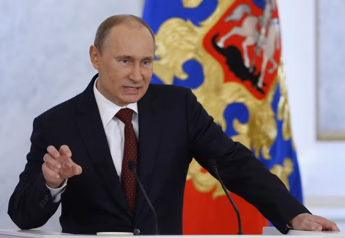 Ngày 12 tháng 12 năm 2013, Tổng thống Nga Vladimir Putin đọc Thông điệp Liên bang